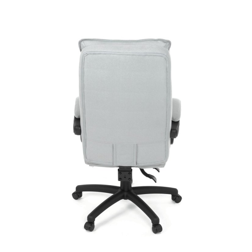 Kancelářské křeslo, synchronní mechanismus, stříbrná látka, KA-Y350 SIL