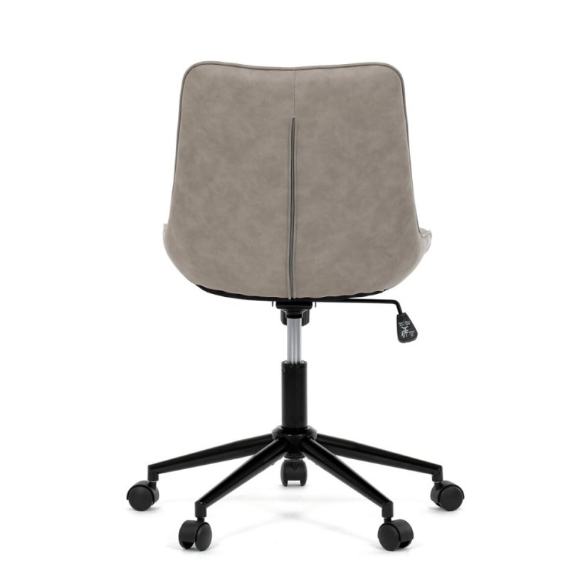 Pracovní židle, výškově nastavitelná, béžová látka, KA-V3120 LAN3