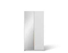 Alera II Skříň s otočnými dveřmi bílá (kód WG) (100 x 204) cm – 6 polic pro přehledné uložení