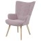 Relaxační křeslo AK-301 PINK2, látka, růžová