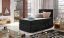 Kontinentální postel Boxspring RICCO černá 90x200cm - Vyberte rozměry: 90x200cm