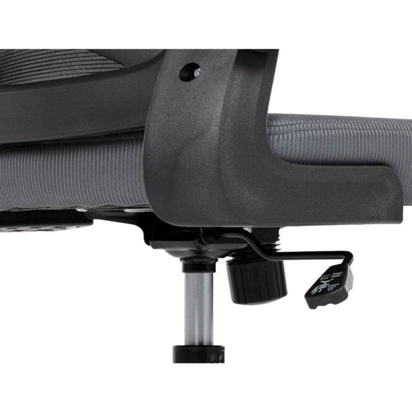Kancelářská židle, houpací mechanismus, šedá, KA-K2021 GREY