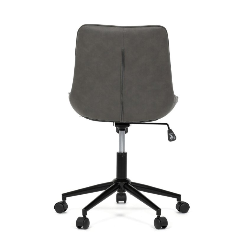 Pracovní židle, výškově nastavitelná, šedá látka, KA-V3120 GREY3