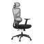 Kancelářská židle, houpací mechanismus, šedá, KA-K2080 GREY