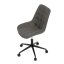 Pracovní židle, výškově nastavitelná, šedá látka, KA-V3120 GREY3
