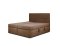 Kontinentální postel Boxspring HORAL SOFT hnědá