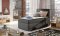 Kontinentální postel Boxspring RICCO šedá 90x200cm