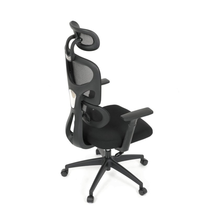 Kancelářská židle, houpací mechanismus, černá, KA-K2080 BK