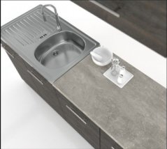 Pracovní deska DINO beton DOPRODEJ*