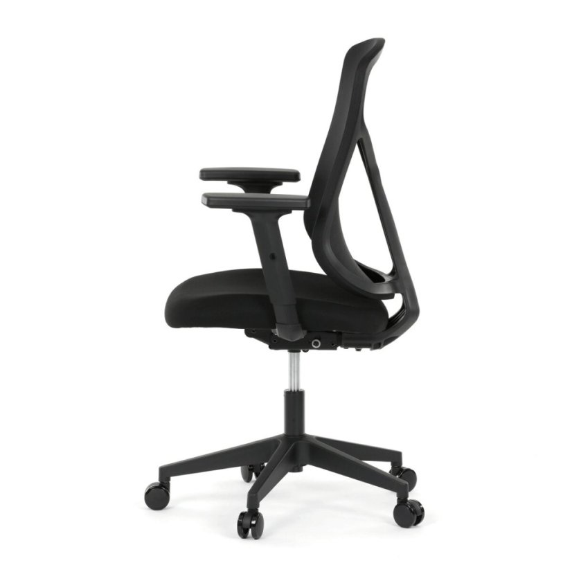 Kancelářská židle, synchronní mechanismus, černá síťovina, KA-S2173 BK