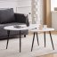 Odkládací stolek 100x60x50cm, mdf, bílá, AF-3012 WT - materiál: dřevo