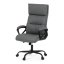 Kancelářské křeslo, houpací mechanismus, šedá ekokůže, KA-Y346 GREY