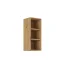 Horní otevřená skříňka Monro 30 G-72 OTW, černý mat / dub artisan (30 x 71,5) cm