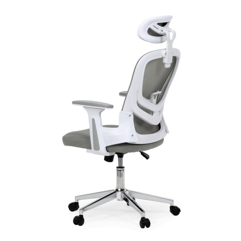 Kancelářská židle, houpací mechanismus, šedá, KA-K2031 GREY