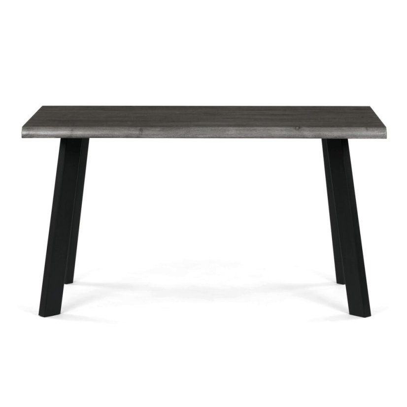 Jídelní stůl 140x80cm, mdf, šedý dub, HT-F4514 GREY - Barva (vyberte): hnědá#eup349729euv2