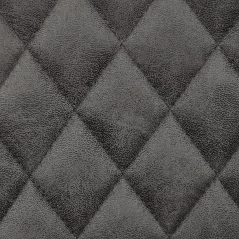 Jídelní židle, černá, látka vintage, DCH-435 BK3