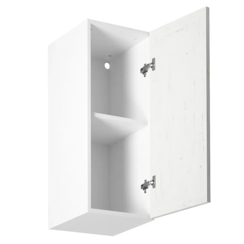 Horní skříňka G30 PROVANCE (30 x 72) cm - Varianta: levá, bílá / sosna andersen