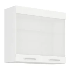 Horní skříňka SPLIT 80 GS-72 2F, bílá (80 x 71,5) cm