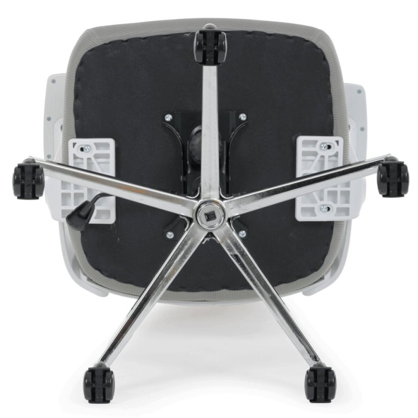 Kancelářská židle, houpací mechanismus, šedá, KA-K2031 GREY