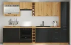 Monro dub artisan/černý mat
