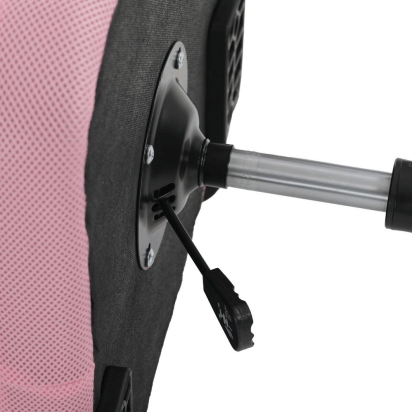 Dětská židle, houpací mechanismus, růžová síťovina, KA-K2006 PINK