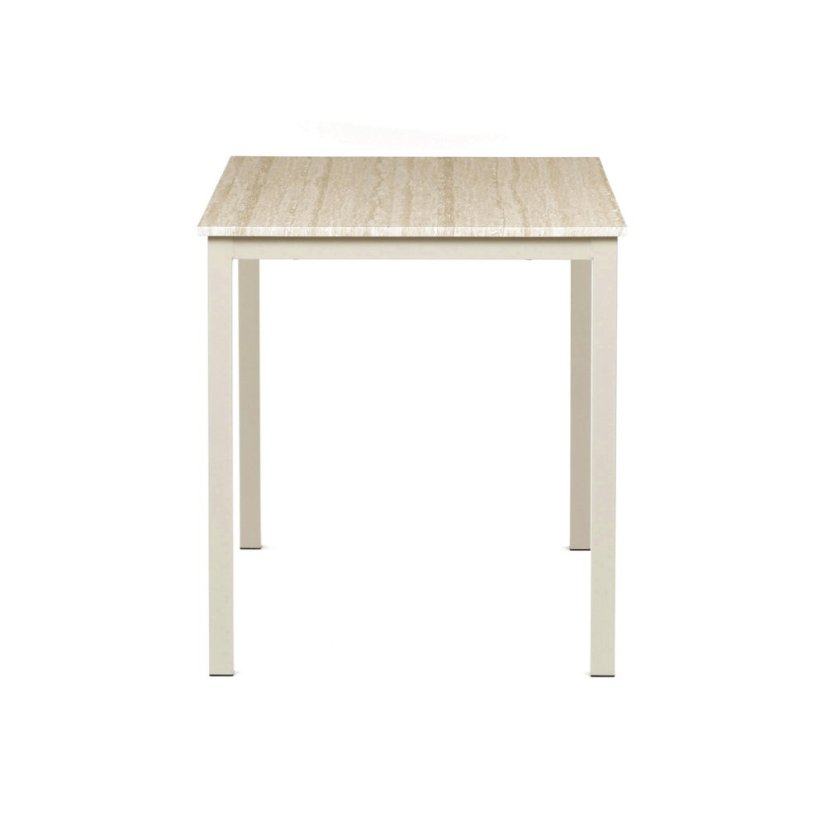 Jídelní stůl 110x70x75cm, mdf, travertin, GDT-202 TRV