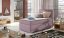 Kontinentální postel Boxspring RICCO fialová 90x200cm - Vyberte rozměry: 90x200cm