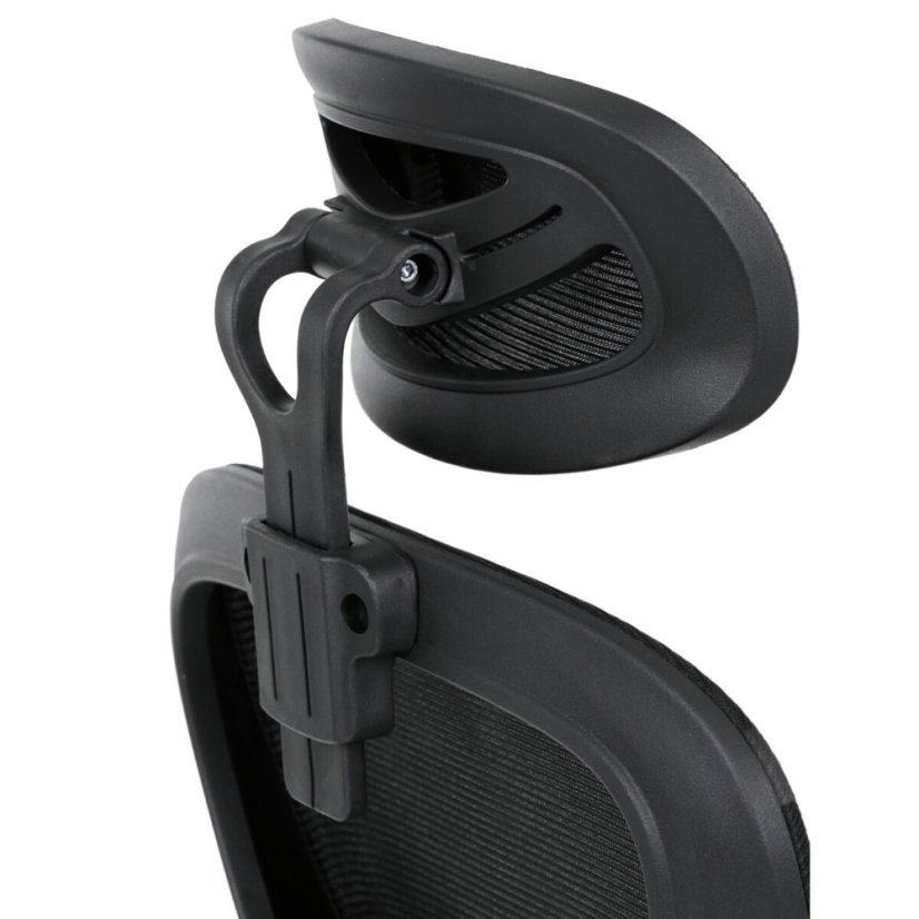 Kancelářská židle, houpací mechanismus, černá, KA-K2021 BK