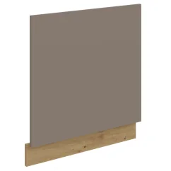 Dvířka na myčku nádobí, sandgrau/dub artisan, FRISBO ZM 570x596