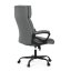Kancelářské křeslo, houpací mechanismus, šedá ekokůže, KA-Y346 GREY