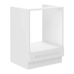 Spodní skříňka na vestavný sporák LULA 60 D GAZ BB, bílá (60 x 82) cm