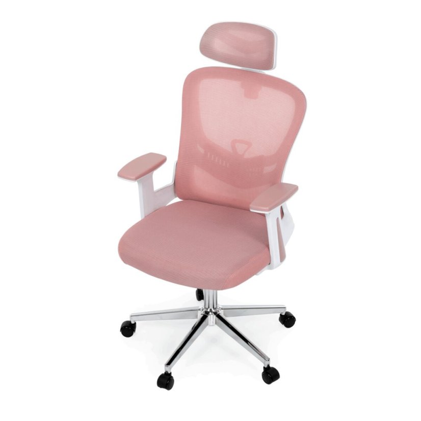 Kancelářská židle, houpací mechanismus, růžová, KA-K2031 PINK