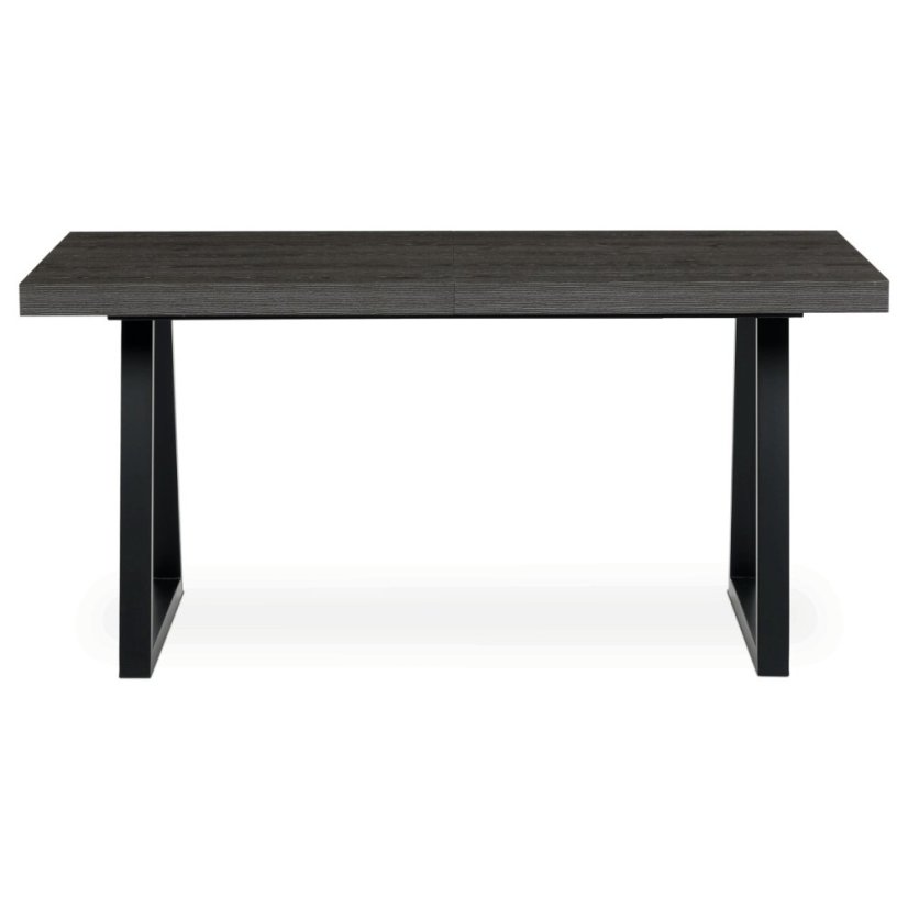Jídelní stůl rozkládací 160-240x90 cm, lamino, šedý dub, HT-R5624 GREY
