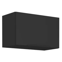 Horní skříňka SIBER 60 GU-36 1F, černá (60 x 36) cm