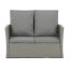Zahradní sedací souprava, polyratan, šedá, AZS-A1523 GREY