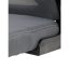 Kancelářská židle, houpací mechanismus, šedá, KA-K2021 GREY
