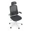 Kancelářská židle, houpací mechanismus, šedá síťovina, KA-Q843 GREY