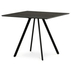 Jídelní stůl 90x90cm, lamino, šedý dub, HT-R5190 GREY
