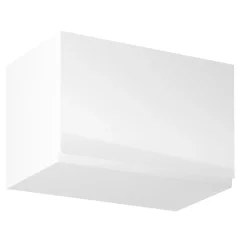 Horní skříňka, bílá / bílý extra vysoký lesk, AURORA G60KN