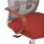 Kancelářská židle, houpací mechanismus, červená látka, KA-S425 RED