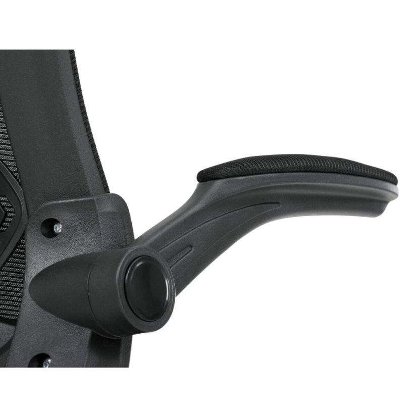 Kancelářská židle, houpací mechanismus, černá, KA-K2021 BK