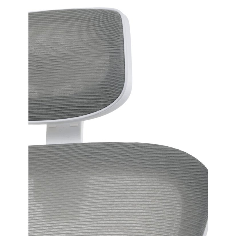 Kancelářská židle, houpací mechanismus, šedá, KA-K2031 GREY