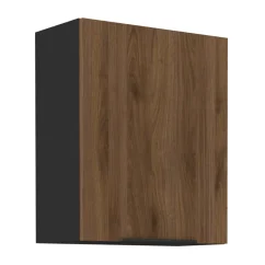 Horní skříňka, ořech okapi/černá, MENZO 60 G-72 1F