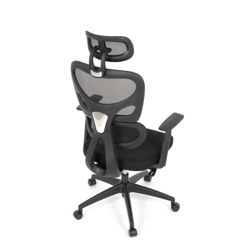 Kancelářská židle, houpací mechanismus, černá, KA-K2080 BK