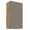 Horní skříňka FRISBO 50 G-90 1F, sandgrau/dub artisan (50 x 90) cm