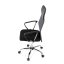 Kancelářská židle, houpací mechanismus, šedá síťovina, KA-E305 GREY