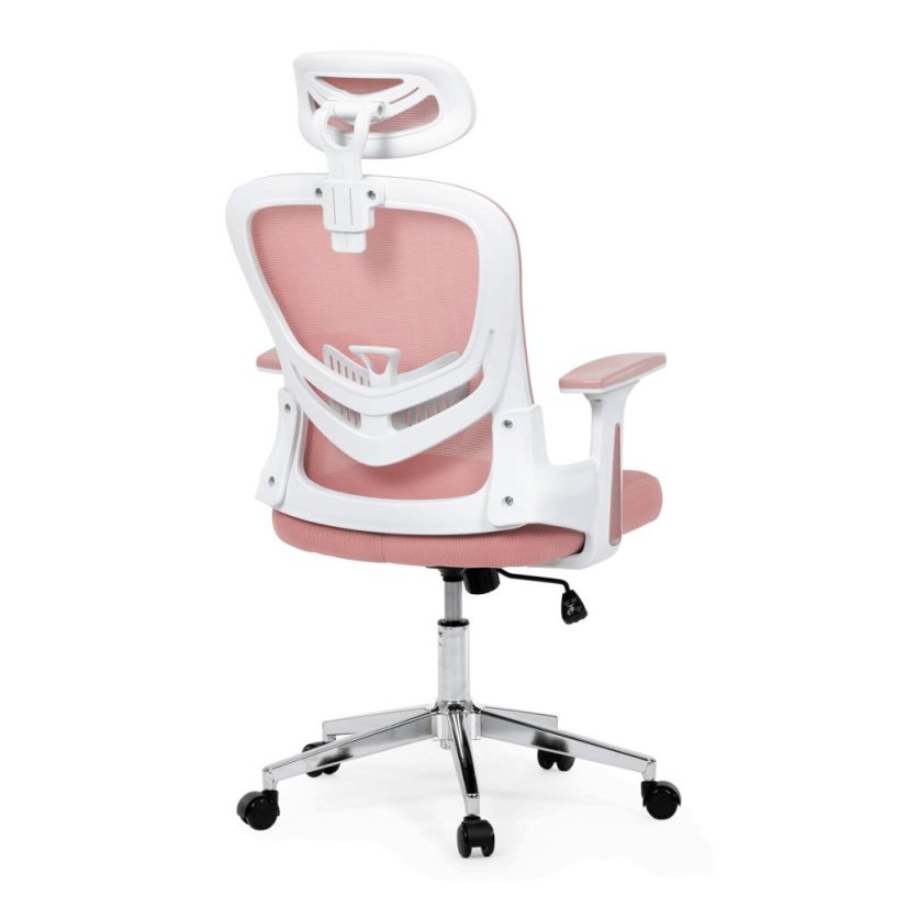 Kancelářská židle, houpací mechanismus, růžová, KA-K2031 PINK