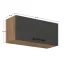 Horní skříňka VEGA 80 GU-36 1F, dub lancelot / šedá matná (80 x 36) cm
