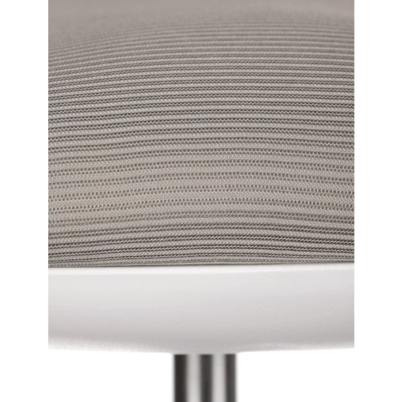 Dětská židle KA-C806 GREY, výškově nastavitelná, šedá síťovina (60 x 51) cm