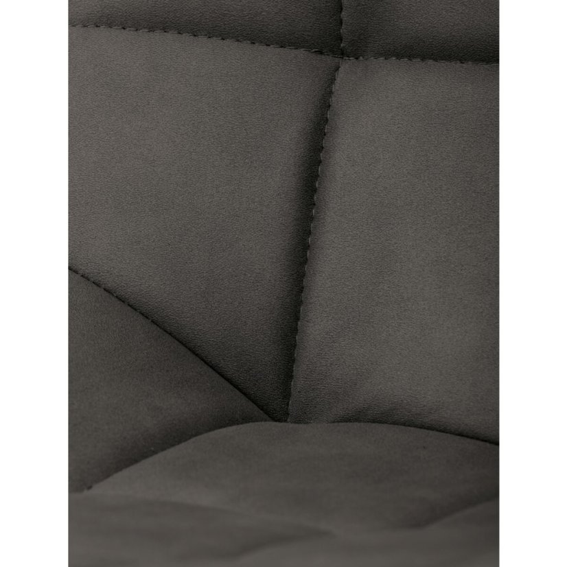 Pracovní židle, výškově nastavitelná, šedá látka, KA-V3120 GREY3